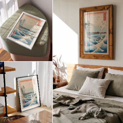 Decorative poster The Great Satta Wave
