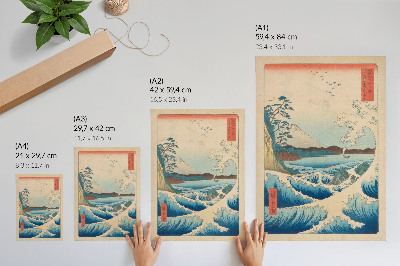 Decorative poster The Great Satta Wave