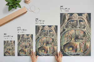 Decorative poster Behemoth and Leviathan