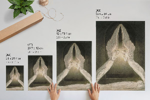 Wall print Christ in the tomb