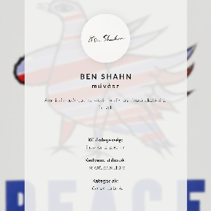 Decorative poster McCarthy Peace