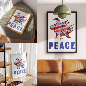 Decorative poster McCarthy Peace