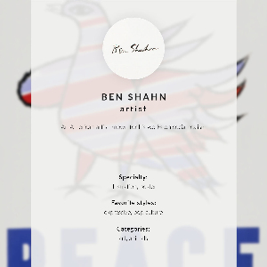 Decorative poster McCarthy Peace