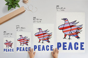 Decorative poster McCarthy Peace