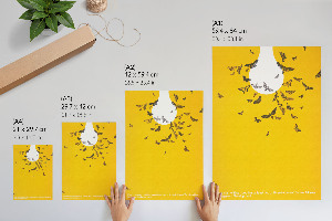 Wall art Light bulb poster