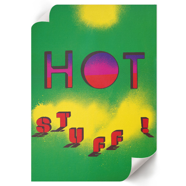 Wall print Hot stuff