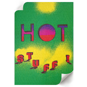 Wall print Hot stuff