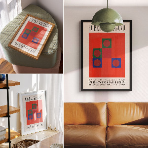 Art print Exhibition poster