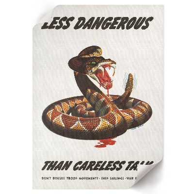 Decorative poster Snake poster