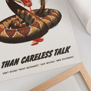 Decorative poster Snake poster