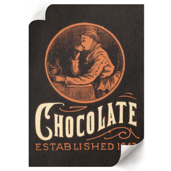 Poster Webb's Chocolate