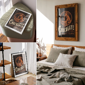 Poster Webb's Chocolate