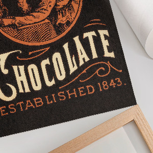 Poster Webb's Chocolate