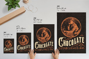 Poster Webb's Chocolate