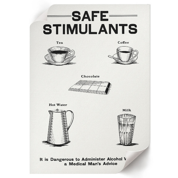 Art print Safe stimulants