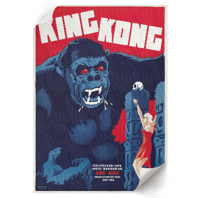 Decorative poster King Kong