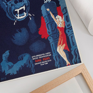 Decorative poster King Kong
