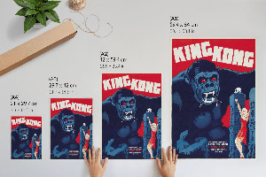 Decorative poster King Kong