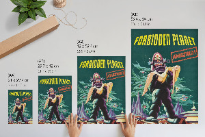 Forbidden Planet poster