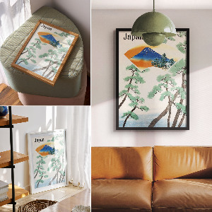 Wall art Railway poster