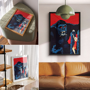 Art print King Kong