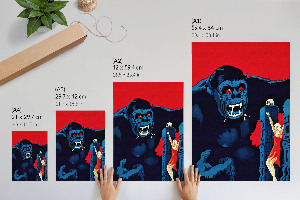 Art print King Kong