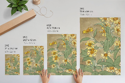 Wall art Daisies