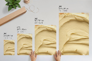 Art print in creamy tones