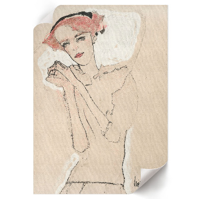 Wall print Portrait of a Woman I