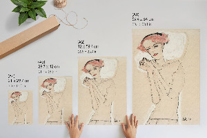 Wall print Portrait of a Woman I