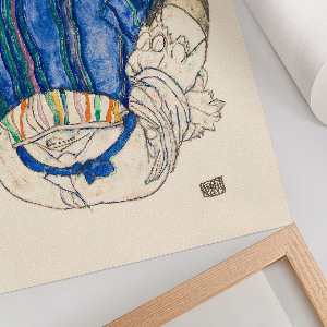 Poster Sitting woman