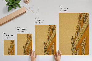 Decorative poster House in Krumau