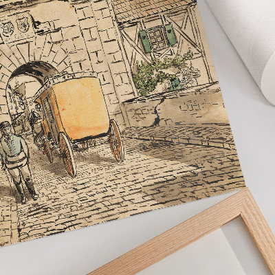 Art print City gate