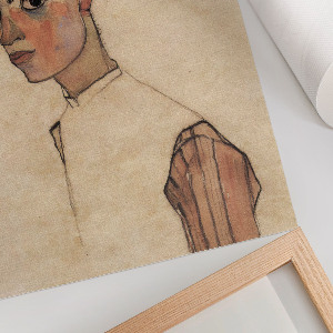 Poster Egon's self-portrait