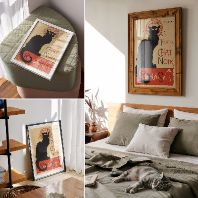 Wall print Tournée du Chat Noir