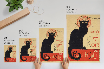 Wall print Tournée du Chat Noir