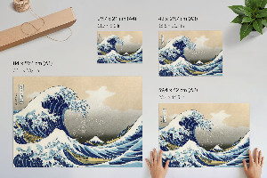 Premium wall art depicting The Great Wave