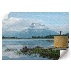 Premium wall art Mountain view