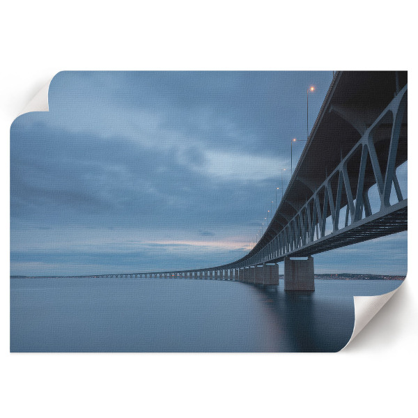 Modern wall art poster Bridge in the Clouds