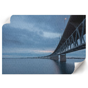 Modern wall art poster Bridge in the Clouds