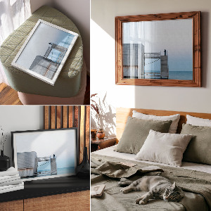 Canvas poster A quiet space