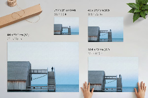 Canvas poster A quiet space