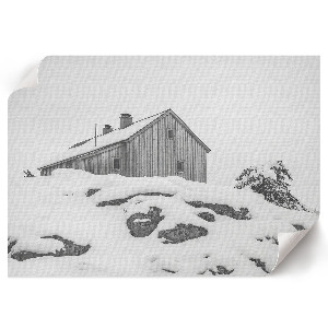 Canvas poster Winter peace