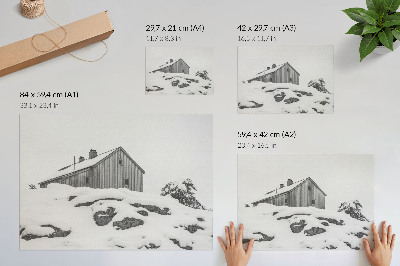 Canvas poster titled 