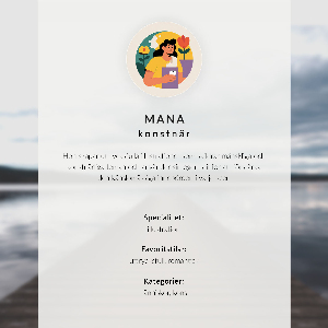 Wall poster Winter landscape