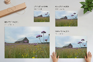 Premium wall art featuring a rural landscape