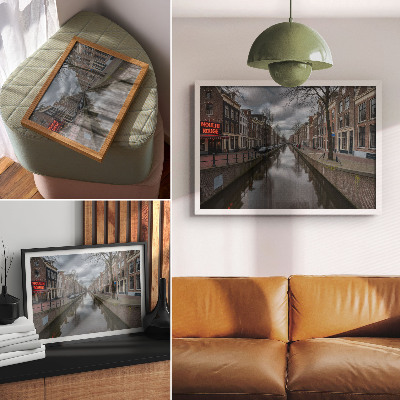 Modern wall art poster titled 