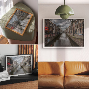 Modern wall art poster titled 