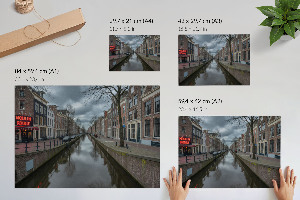 Modern wall art poster Nostalgic Channel