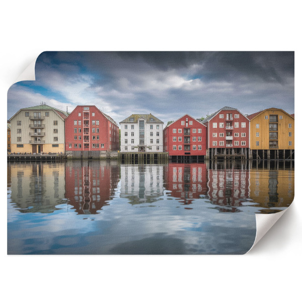 Wall poster Urban reflection